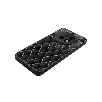 Urban Grid stylish phone case for oppo f29 pro 5g | glossy glass and slim fit