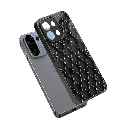 Urban Grid sleek oppo k13 5g cover with tempered glass back and TPU edges