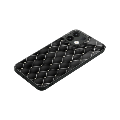 Urban Grid stylish phone case for oppo k13 5g | glossy glass and slim fit