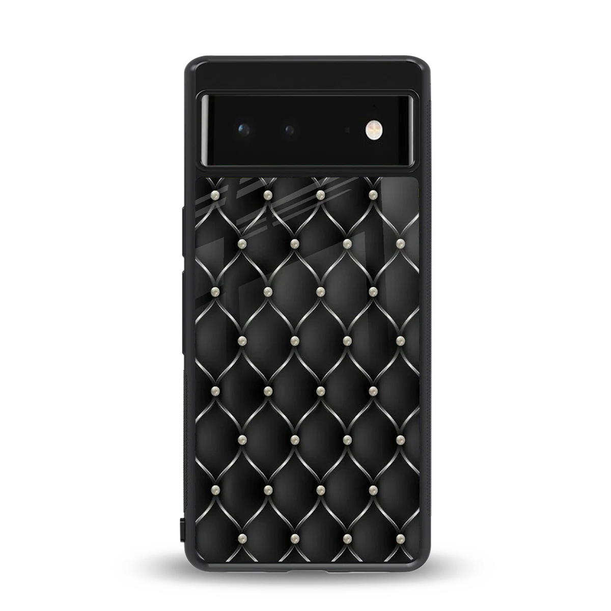 Urban Grid back phone cover | glass case for google pixel 6a