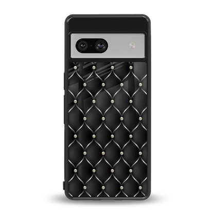 Urban Grid back phone cover | glass case for google pixel 7a