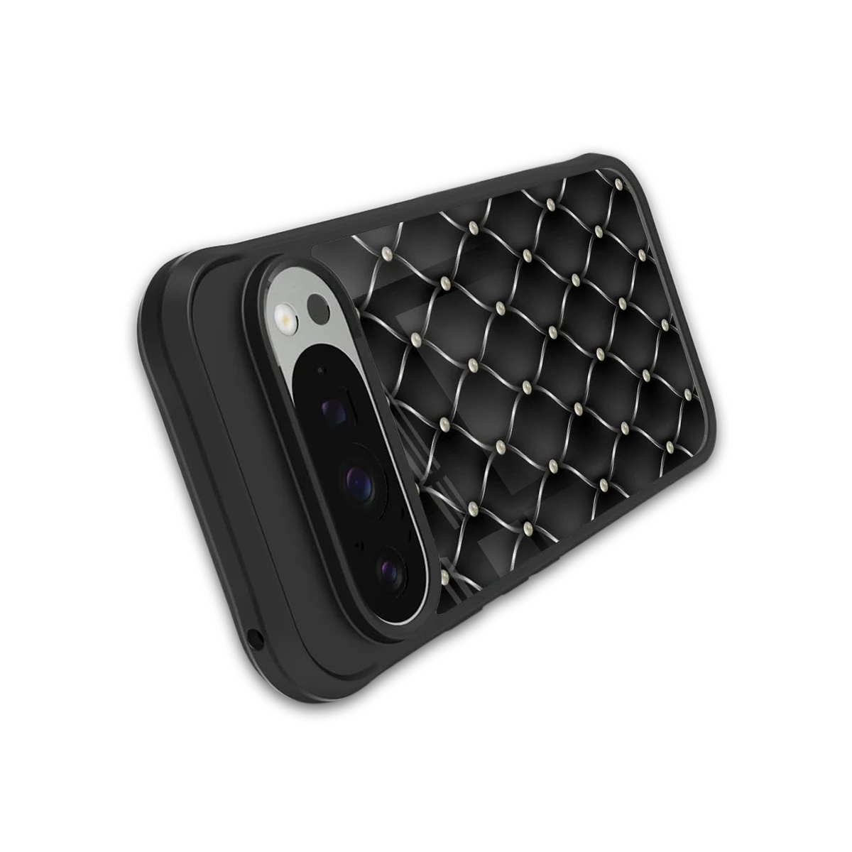 Urban Grid stylish phone case for google pixel 9 pro xl | glossy glass and slim fit