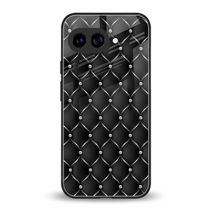 Urban Grid back phone cover | glass case for google pixel 9a