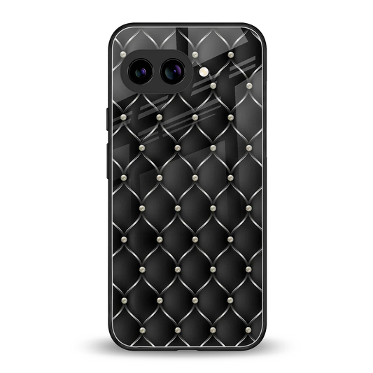 Urban Grid back phone cover | glass case for google pixel 9a