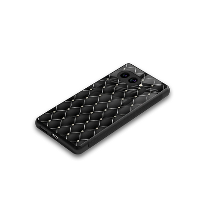 Urban Grid stylish phone case for google pixel 9a | glossy glass and slim fit