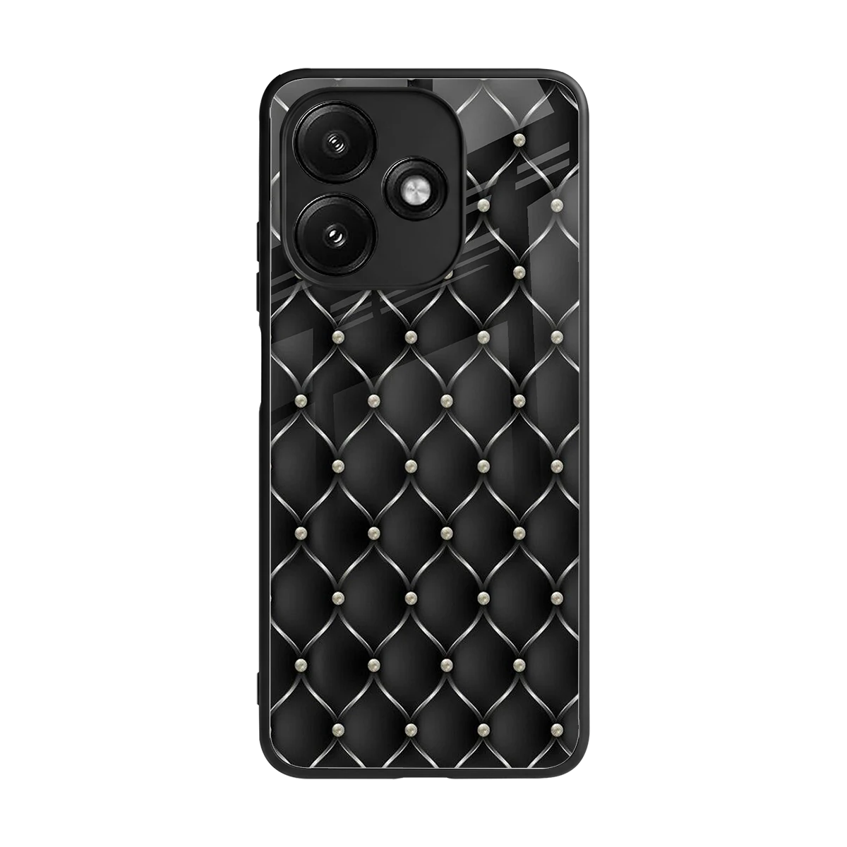 Urban Grid back phone cover | glass case for redmi 12 5g