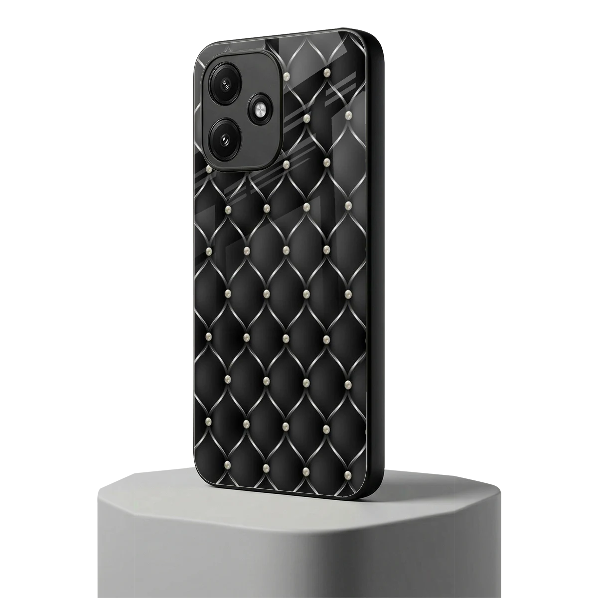Urban Grid redmi 12 5g mobile cover | shockproof glass phone case