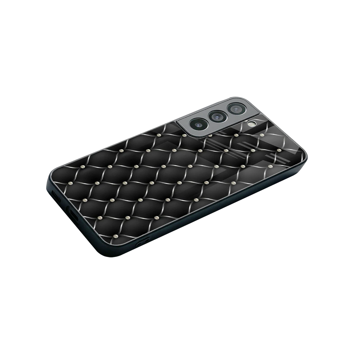 Urban Grid stylish phone case for samsung galaxy s22 | glossy glass and slim fit