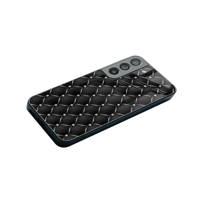 Urban Grid stylish phone case for samsung galaxy s22 | glossy glass and slim fit