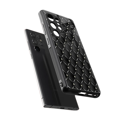 Urban Grid sleek samsung galaxy s26 ultra cover with tempered glass back and TPU edges