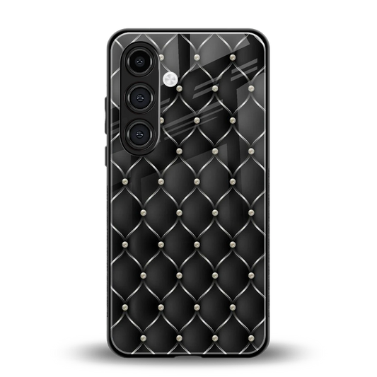Urban Grid back phone cover | glass case for samsung galaxy s24