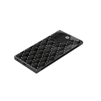 Urban Grid stylish phone case for vivo v30e | glossy glass and slim fit