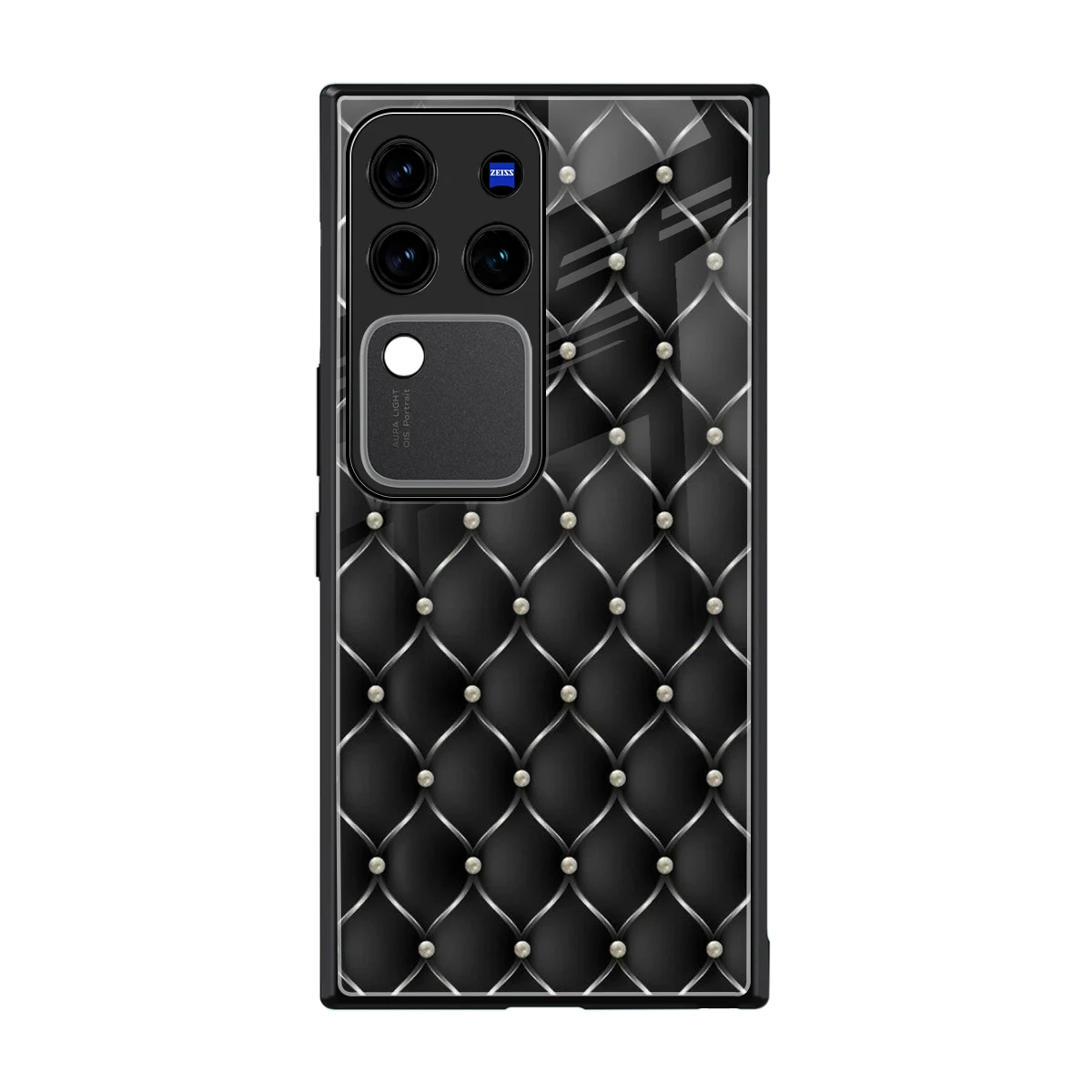 Urban Grid back phone cover | glass case forvivo v30 pro