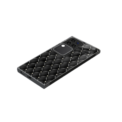 Urban Grid stylish phone case forvivo v30 pro | glossy glass and slim fit