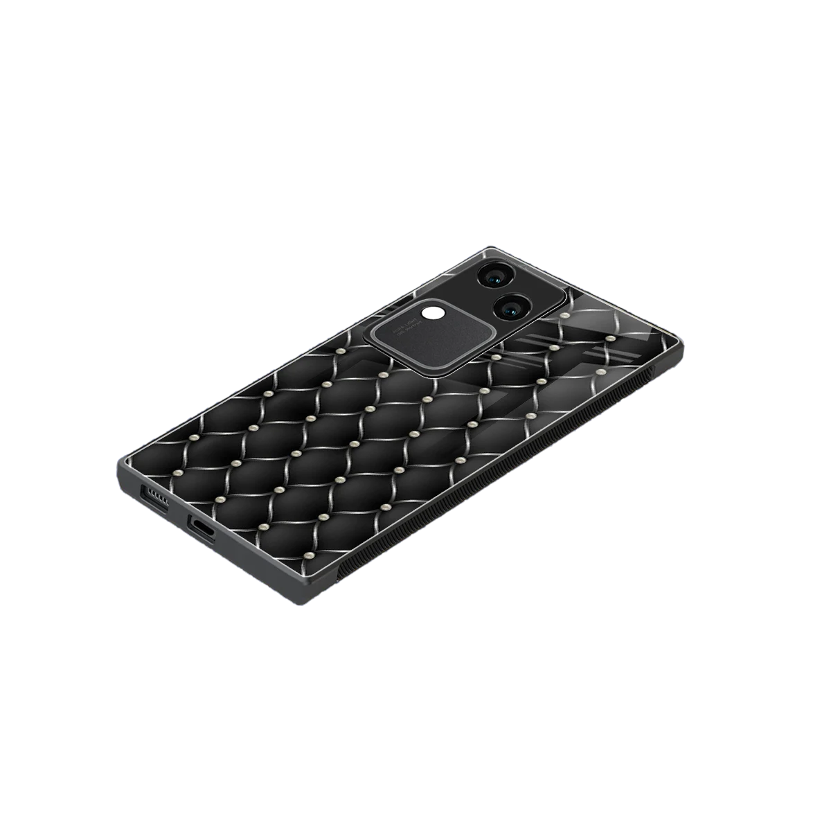 Urban Grid stylish phone case for vivo v30 | glossy glass and slim fit