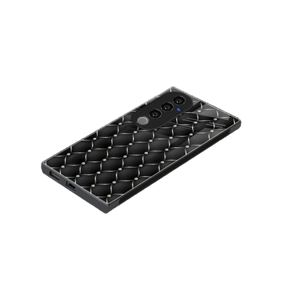 Urban Grid stylish phone case for vivo v40 pro | glossy glass and slim fit