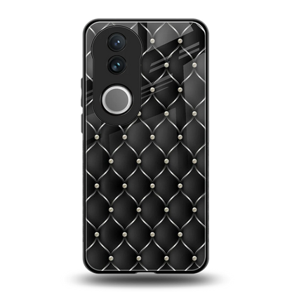 Urban Grid back phone cover | glass case for vivo v50
