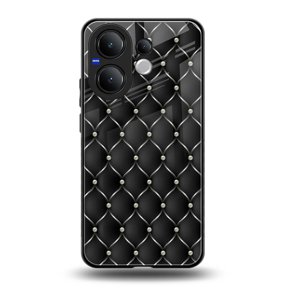 Urban Grid back phone cover | glass case for vivo v60
