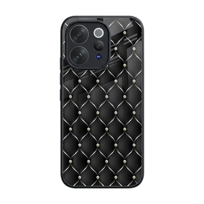 Urban Grid back phone cover | glass case for vivo v70