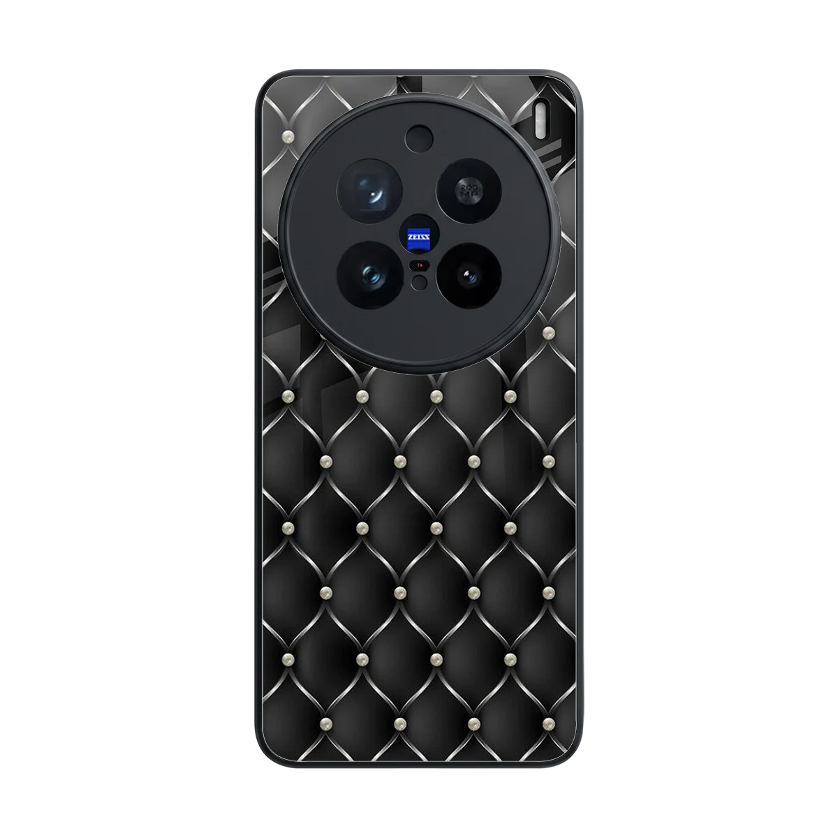 Urban Grid back phone cover | glass case for vivo x200 pro