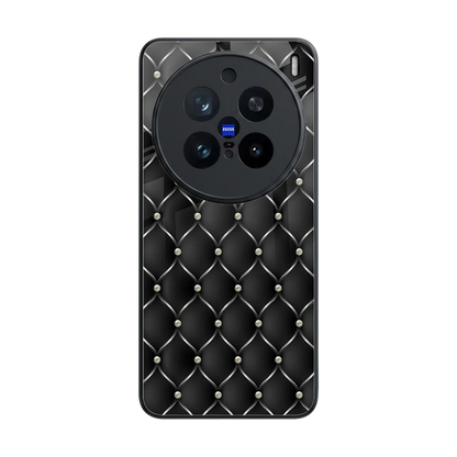 Urban Grid back phone cover | glass case for vivo x200 pro