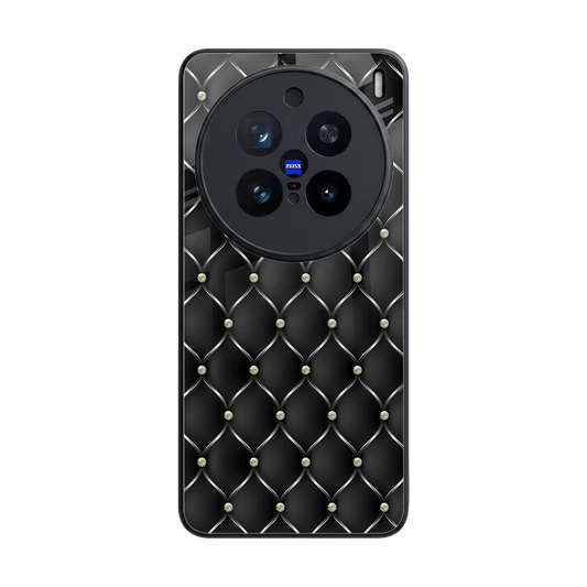 Urban Grid back phone cover | glass case for vivo x200 pro