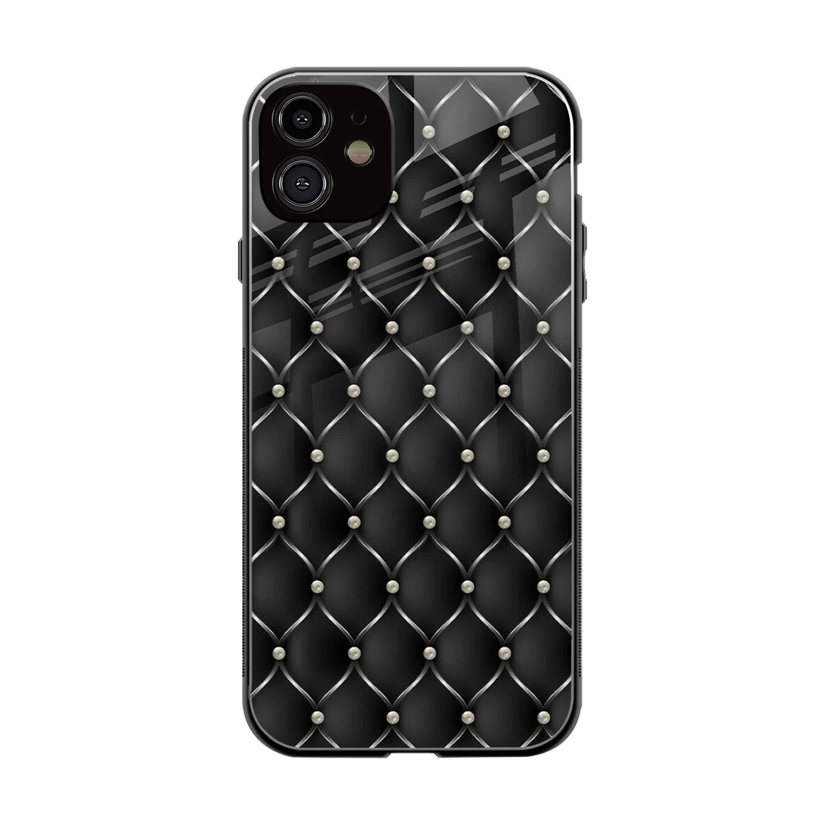 Urban Grid back phone cover | glass case for iphone 12