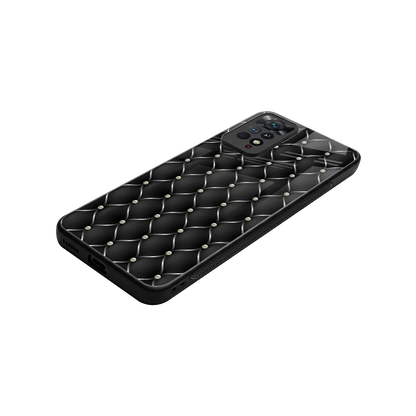 Urban Grid stylish phone case for redmi note 11 pro | glossy glass and slim fit