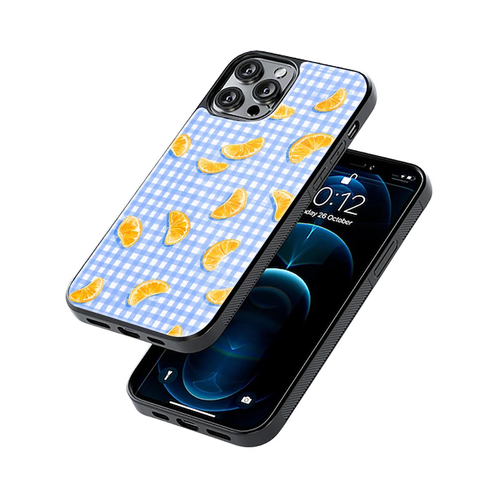 Protective Glass Back Phone Case Compatible with iPhone, Samsung, OnePlus, Pixel & More