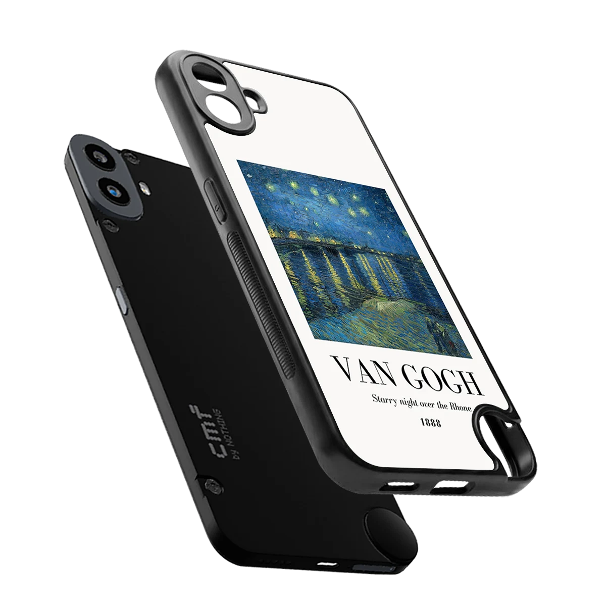 Van Gogh 1888 sleek cmf nothing phone 1 cover with tempered glass back and TPU edges