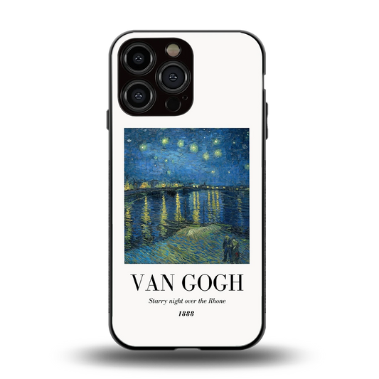 Van Gogh 1888 back phone cover | glass case for iphone 15 pro max