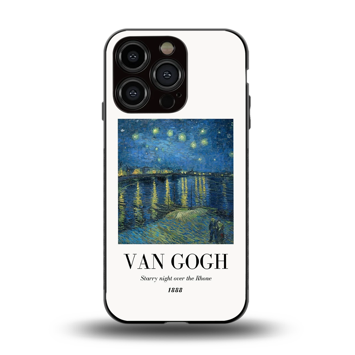 Van Gogh 1888 back phone cover | glass case for iphone 15 pro