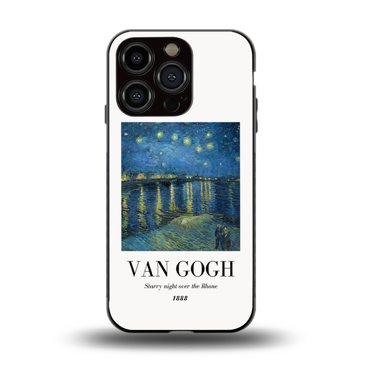 Van Gogh 1888 back phone cover | glass case for iphone 15 pro