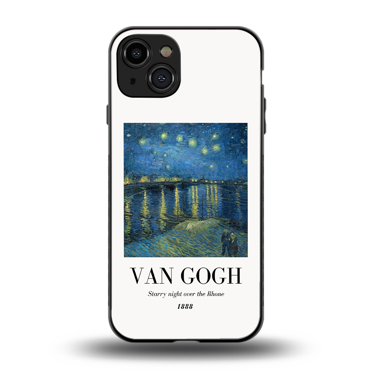Van Gogh 1888 back phone cover | glass case for iphone 15