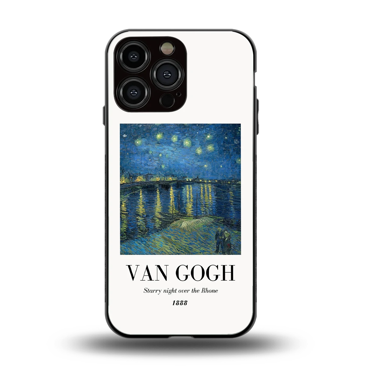 Van Gogh 1888 back phone cover | glass case for iphone 16 pro max
