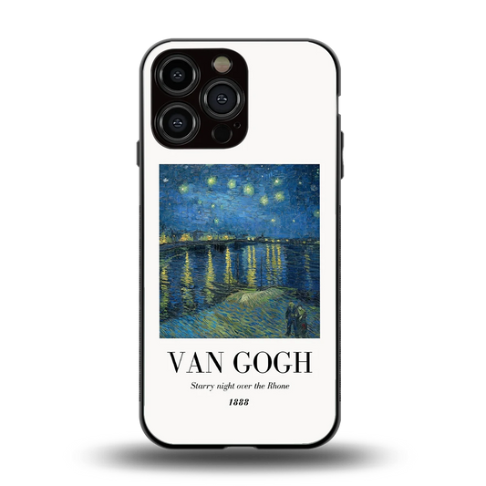 Van Gogh 1888 back phone cover | glass case for iphone 16 pro max