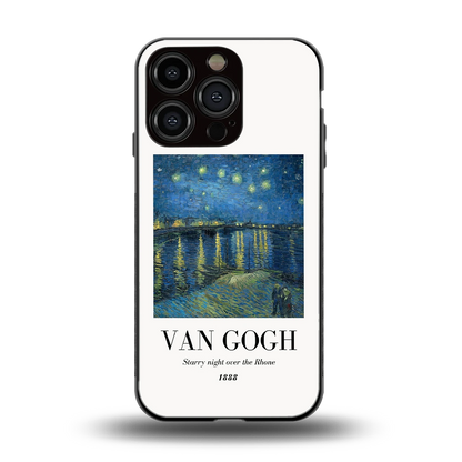 Van Gogh 1888 back phone cover | glass case for iphone 16 pro