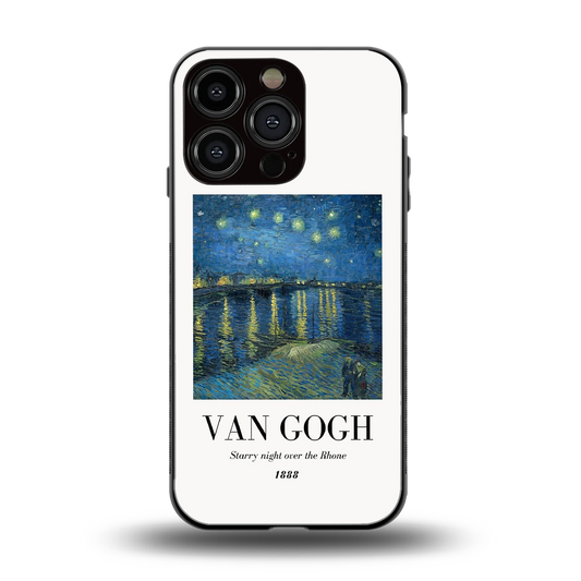 Van Gogh 1888 back phone cover | glass case for iphone 16 pro