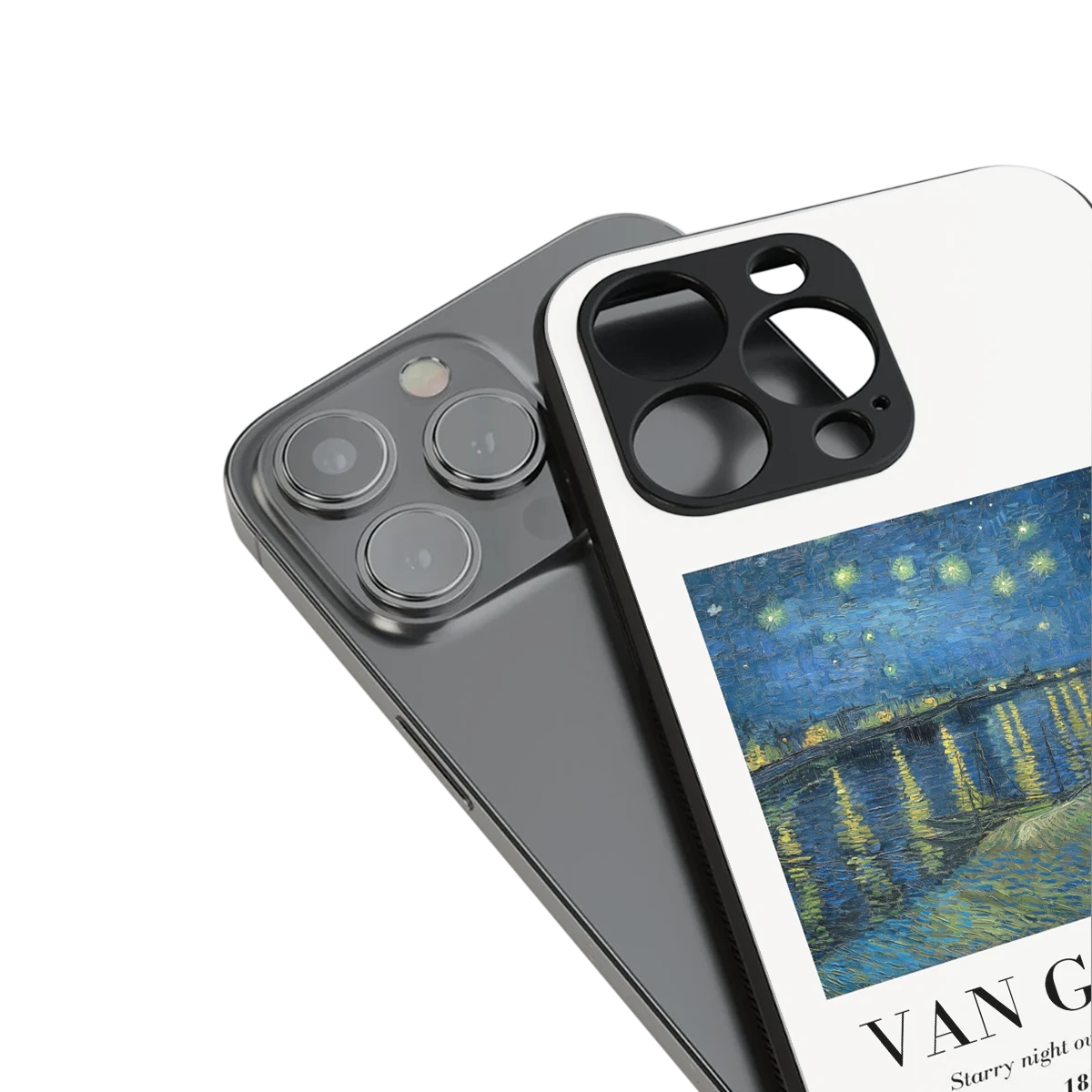 Van Gogh 1888 stylish phone case for iphone 16 pro max | glossy glass and slim fit