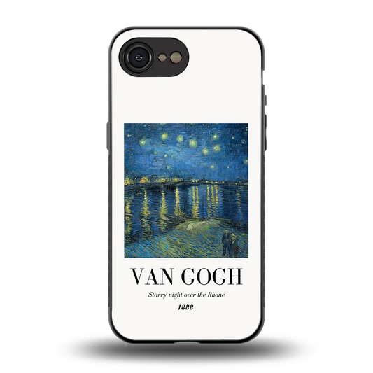 Van Gogh 1888 back phone cover | glass case for iphone 16e