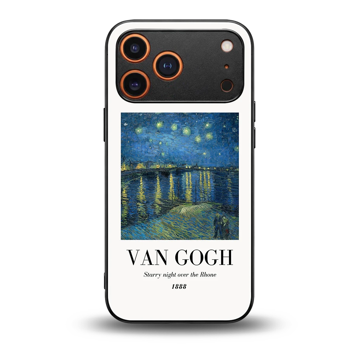 Van Gogh 1888 back phone cover | glass case for iphone 17 pro
