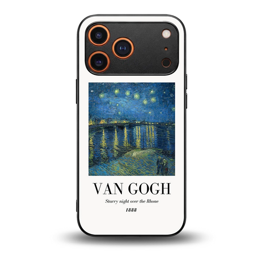 Van Gogh 1888 back phone cover | glass case for iphone 17 pro max