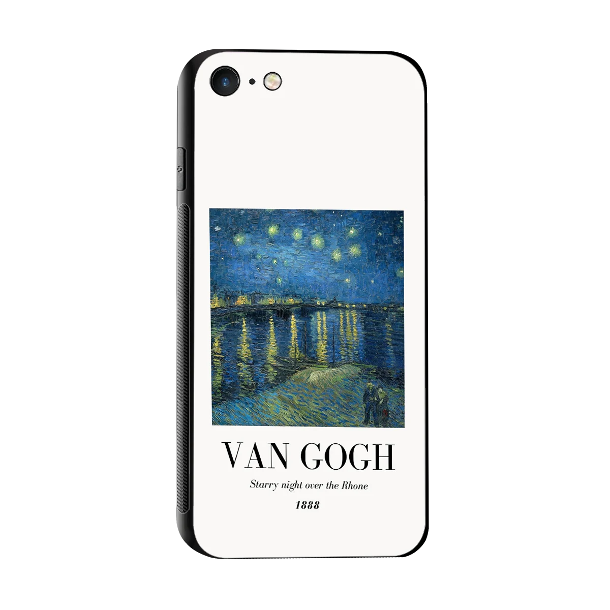Van Gogh 1888 sleek iphone 7 cover with tempered glass back and TPU edges