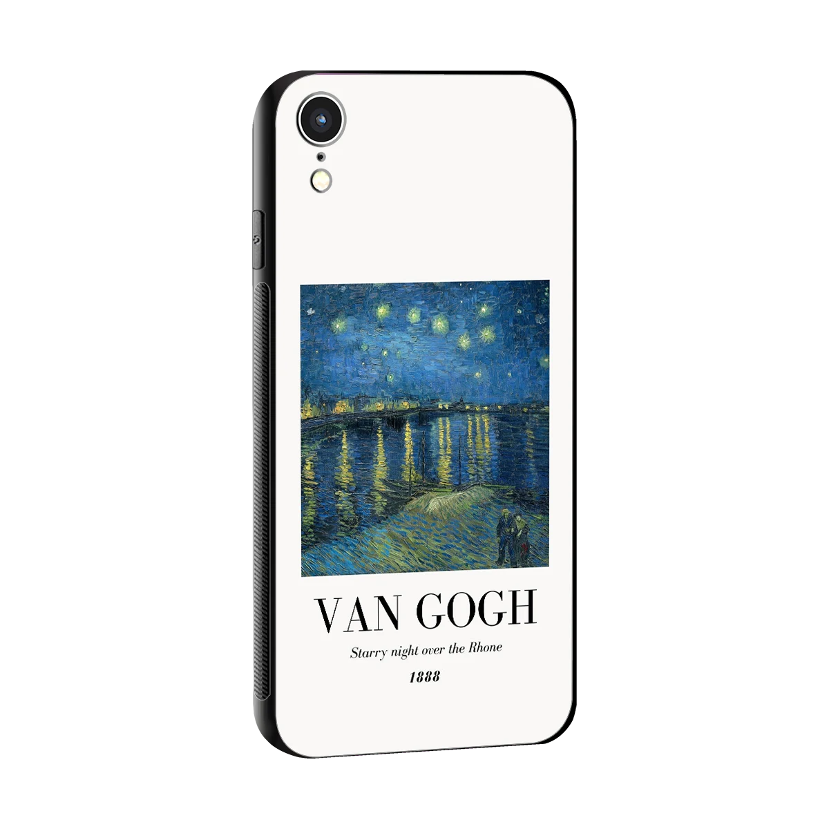 Van Gogh 1888 sleek iphone xr cover with tempered glass back and TPU edges