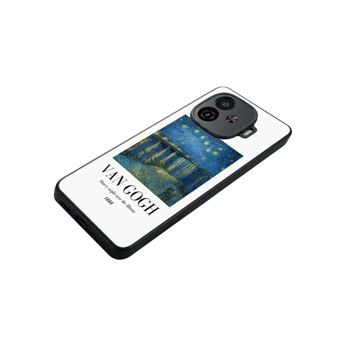 Van Gogh 1888 stylish phone case for iqoo neo 10r 5g | glossy glass and slim fit