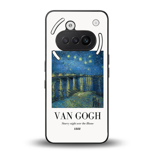 Van Gogh 1888 back phone cover | glass case for nothing phone 3a
