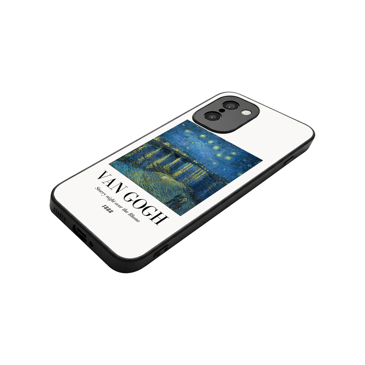 Van Gogh 1888 stylish phone case for oneplus 15r | glossy glass and slim fit