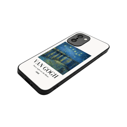 Van Gogh 1888 stylish phone case for oneplus 15r | glossy glass and slim fit