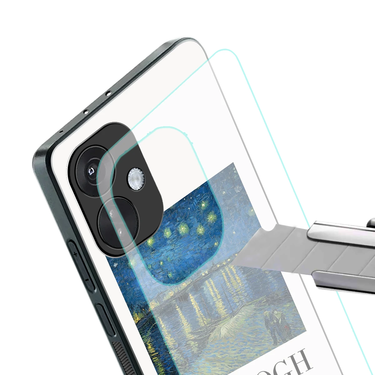Van Gogh 1888 stylish phone case for oneplus nord ce 3 | glossy glass and slim fit