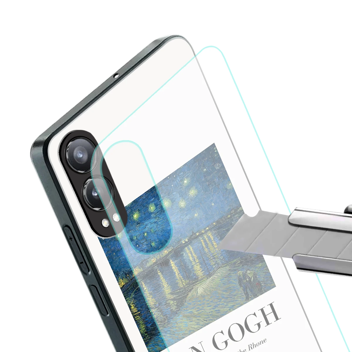 Van Gogh 1888 stylish phone case for oneplus nord ce 4 lite | glossy glass and slim fit